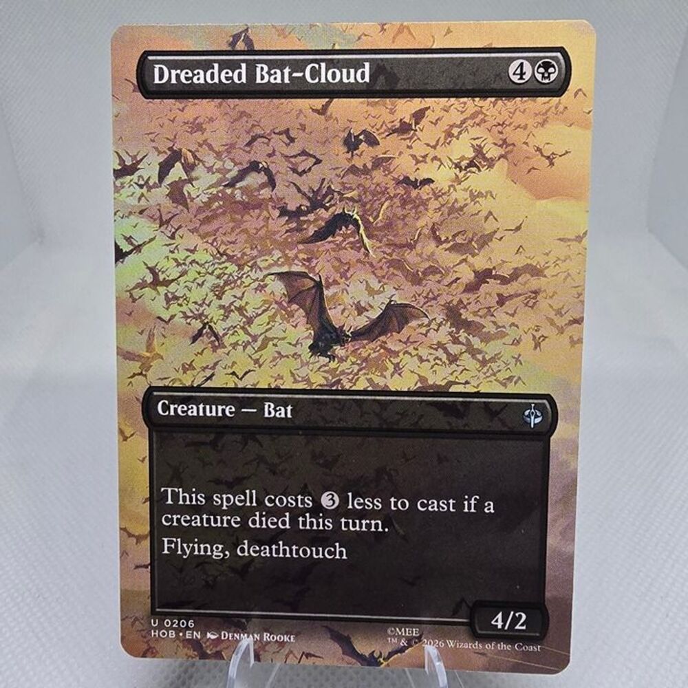 Dreaded Bat-Cloud @206 The Hobbit  Magic The Gathering